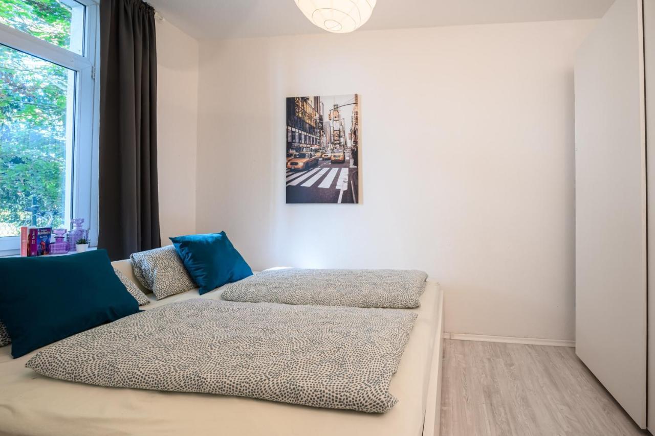 Helle Wohnung In Sudenburg Mit Balkon - Wlan, 4 Schlafplaetze 马格德堡 外观 照片
