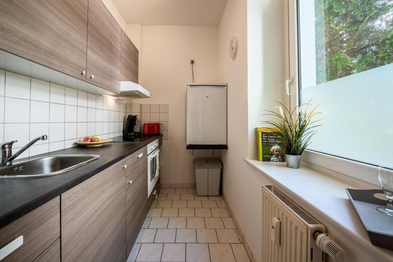 Helle Wohnung In Sudenburg Mit Balkon - Wlan, 4 Schlafplaetze 马格德堡 外观 照片