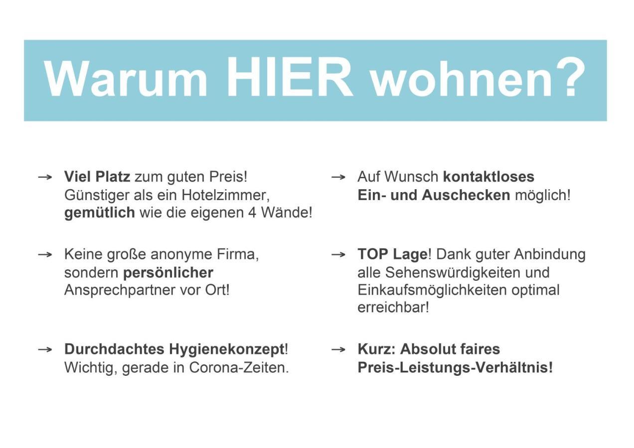 Helle Wohnung In Sudenburg Mit Balkon - Wlan, 4 Schlafplaetze 马格德堡 外观 照片